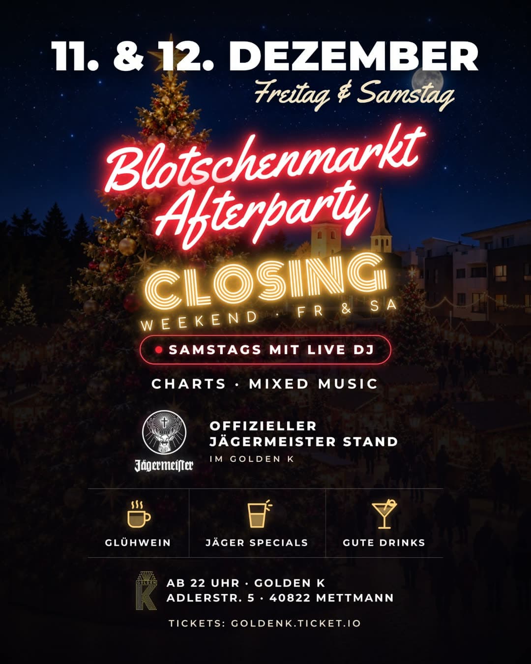 Artwork: Blotschenmarkt Afterparty · Closing